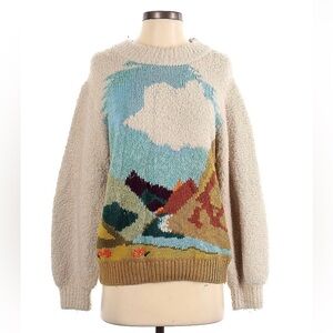 Lovliest Landscape Sweater Sleeping on Snow by Anthropologie